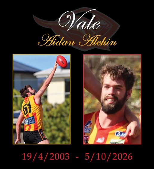Aidan Alchin Obituary and Cause of Death: Morphettville Park Football Club Remembers Teammate